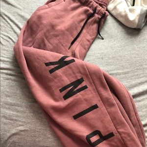 Vs PINK boyfriend sweatpants